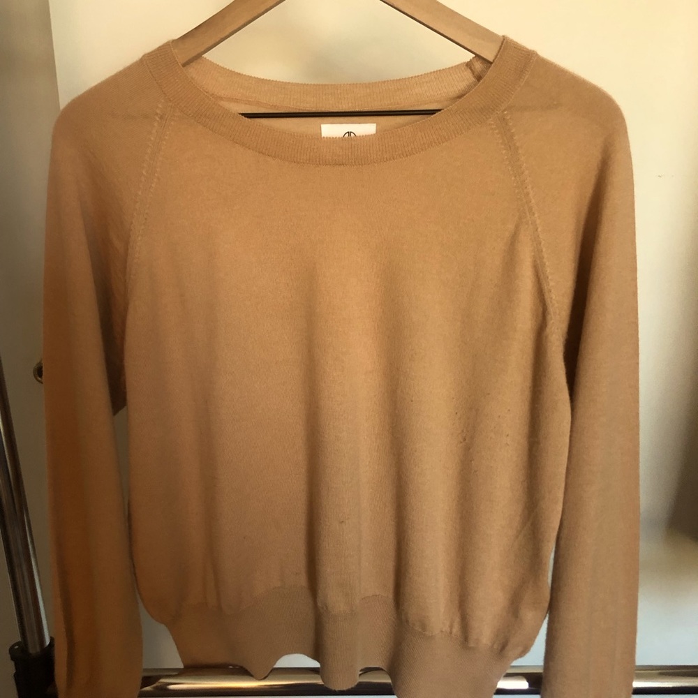 Anine Bing Vera Sweater, Camel, size Medium
